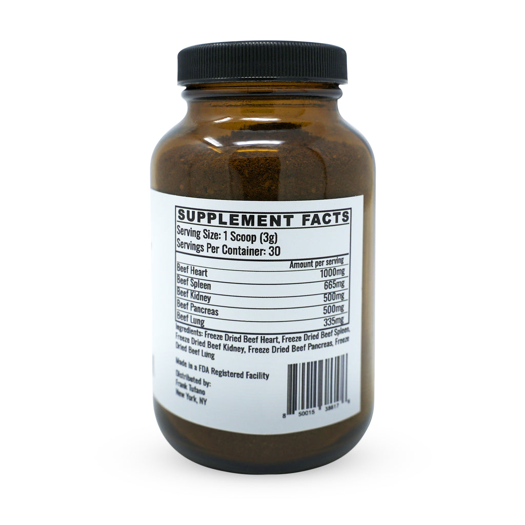 Spectrum Organ FULL SPECTRUM ORGANS: Optimal Metabolism – Organ Supplements